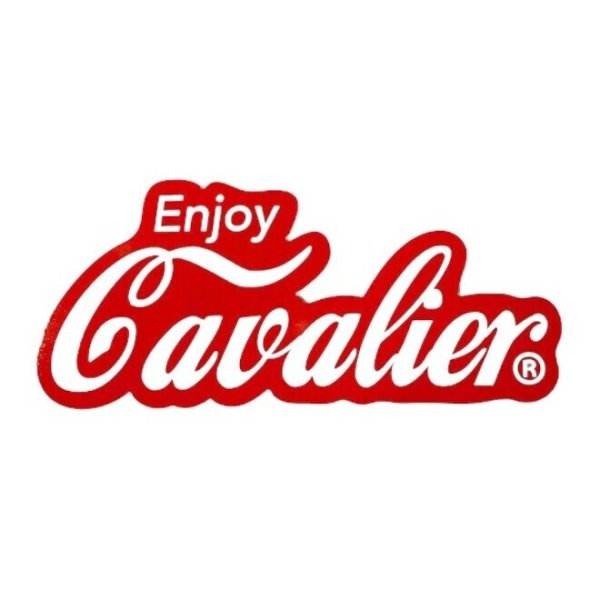 画像1: Enjoy Cavalierロゴステッカー (1)